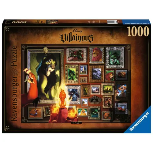 Ravensburger puzzel 1000 stukjes Disney Villainous Scar